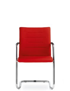 Кресло LD SEATING OSLO 225-Z-N4 для посетителей, на полозьях 2