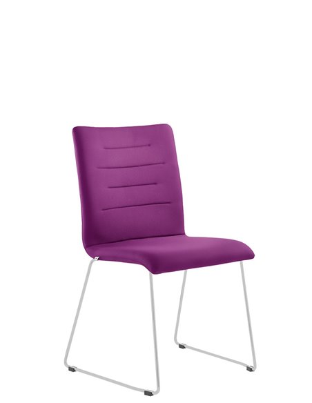 Кресло LD SEATING OSLO 226-Q-N0 для посетителей, на полозьях