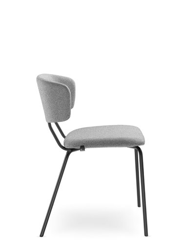 Крісло LD SEATING FLEXI CHAIR 120-N1 для відвідувачів, на ніжках