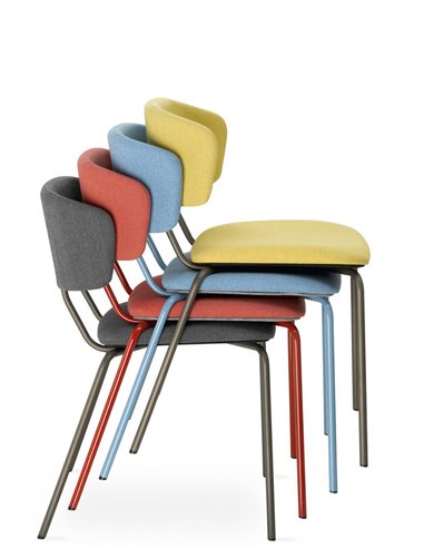 Крісло LD SEATING FLEXI CHAIR 120-N1 для відвідувачів, на ніжках