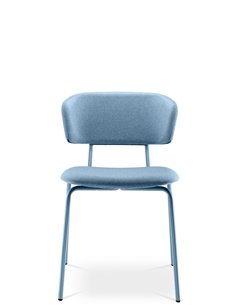 Кресло LD SEATING FLEXI CHAIR 120-NC-BLUE для посетителей, на ножках 2