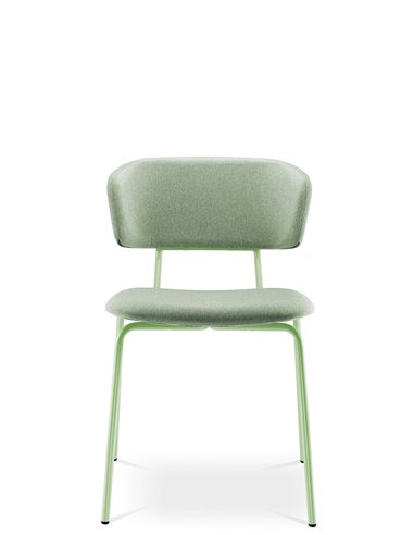 Кресло LD SEATING FLEXI CHAIR 120-NC-GREEN для посетителей, на ножках