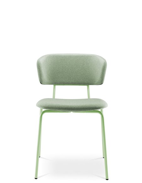 Кресло LD SEATING FLEXI CHAIR 120-NC-GREEN для посетителей, на ножках