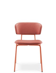 Кресло LD SEATING FLEXI CHAIR 120-NC-RED для посетителей, на ножках 2