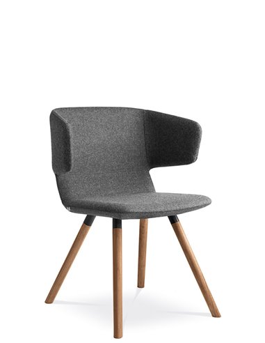 Конференц-кресло LD SEATING FLEXI P FP-D на ножках
