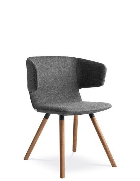 Конференц-кресло LD SEATING FLEXI P FP-D на ножках