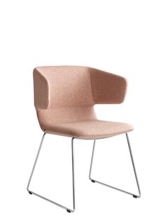 Конференц-кресло LD SEATING FLEXI P FP-Q-N4 на полозьях