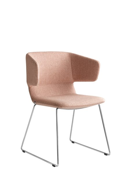 Конференц-кресло LD SEATING FLEXI P FP-Q-N4 на полозьях