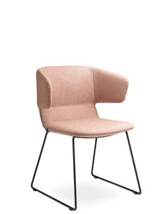 Конференц-кресло LD SEATING FLEXI P FP-Q-N1 на полозьях