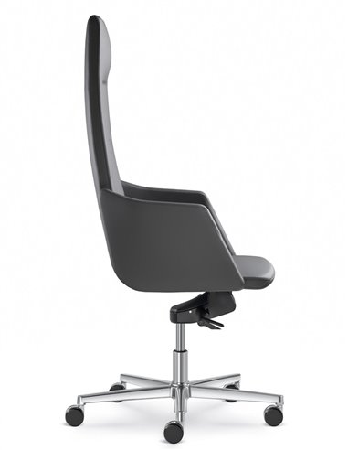 Кресло LD SEATING HARMONY 830-H кожаное, с высокой спинкой