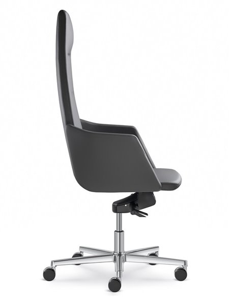 Кресло LD SEATING HARMONY 830-H кожаное, с высокой спинкой
