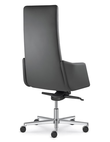 Кресло LD SEATING HARMONY 830-H кожаное, с высокой спинкой