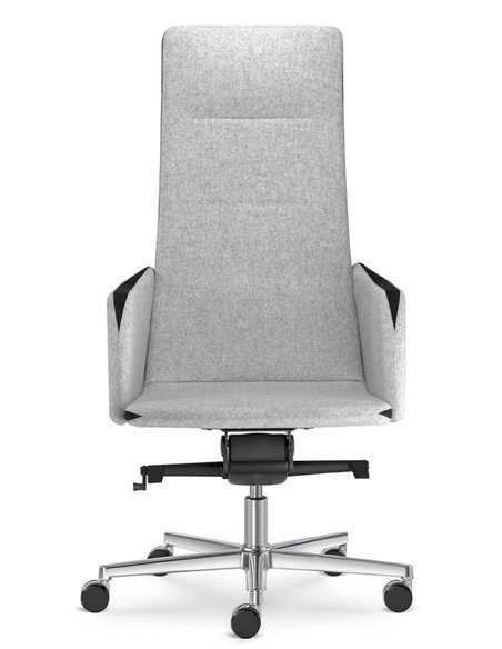 Кресло LD SEATING HARMONY 830-H кожаное, с высокой спинкой