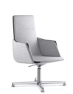 Кресло LD SEATING HARMONY 832-RA, F34-N6 тканевое, со средней спинкой