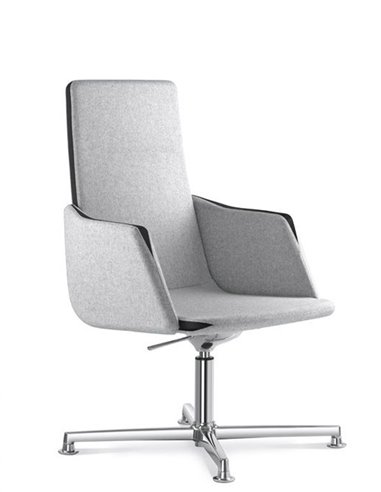 Кресло LD SEATING HARMONY 832-RA, F34-N6 тканевое, со средней спинкой