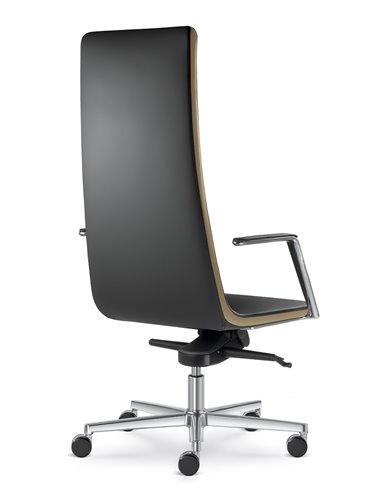 Кресло LD SEATING HARMONY 820-H кожаное, с высокой спинкой