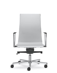 Кресло LD SEATING HARMONY 822-H кожаное, со средней спинкой 2