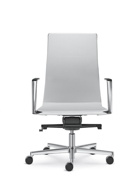 Крісло LD SEATING HARMONY 822-H шкіряне, із середньою спинкою