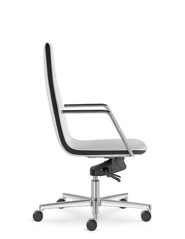 Крісло LD SEATING HARMONY 822-H шкіряне, із середньою спинкою