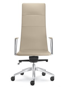Кресло LD SEATING HARMONY PURE 850-H, F80-N6 кожаное, с высокой спинкой 2