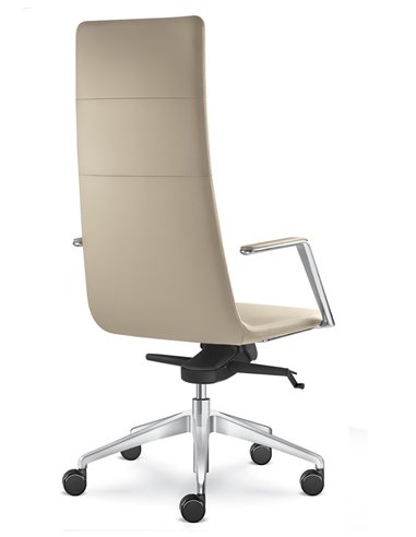 Крісло LD SEATING HARMONY PURE 850-H, F80-N6 шкіряне, з високою спинкою