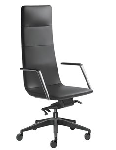 Кресло LD SEATING HARMONY PURE 850-H кожаное, с высокой спинкой