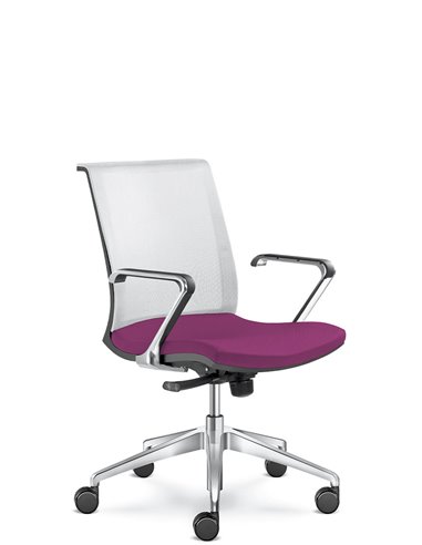 Кресло LD SEATING LYRA NET 203, F80-N6 для посетителей