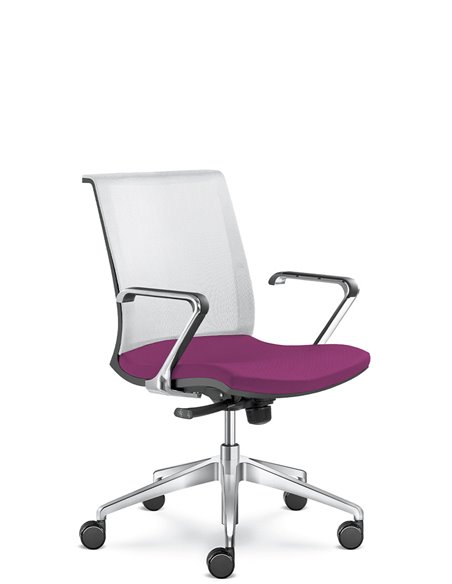 Кресло LD SEATING LYRA NET 203, F80-N6 для посетителей