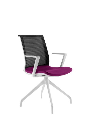 Кресло LD SEATING LYRA NET 213, F90-WH для посетителей