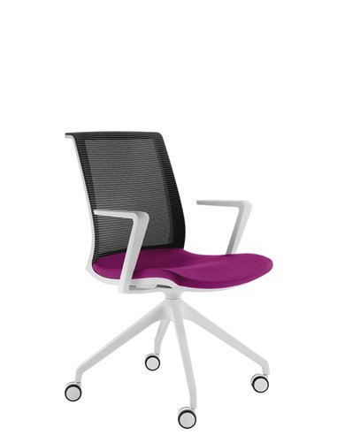 Кресло LD SEATING LYRA NET 213, F95-WH для посетителей