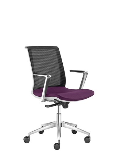 Кресло LD SEATING LYRA NET 213, F80-N6 для посетителей