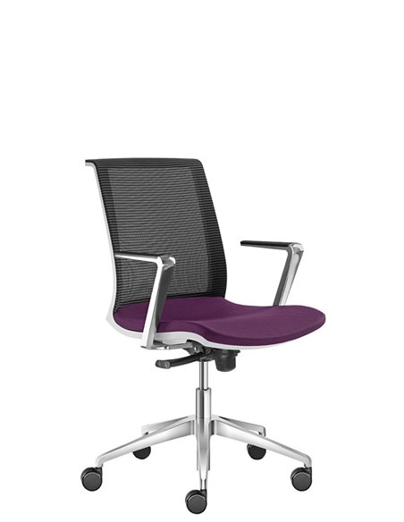 Кресло LD SEATING LYRA NET 213, F80-N6 для посетителей