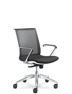 Кресло LD SEATING LYRA NET 213, F80-N6 для посетителей 2