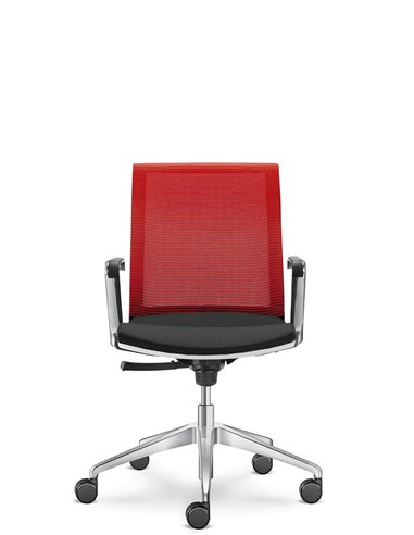 Кресло LD SEATING LYRA NET 213, F80-N6 для посетителей