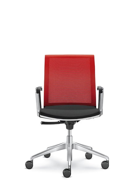 Кресло LD SEATING LYRA NET 213, F80-N6 для посетителей