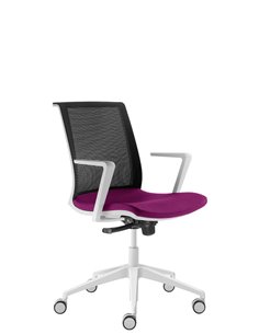 Кресло LD SEATING LYRA NET 213, F80-N0 для посетителей