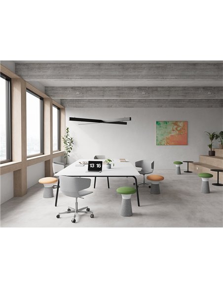 Кресло-пуф LD SEATING FUNGHI FU-40/54-N1 для посетителей