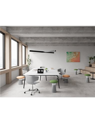 Кресло-пуф LD SEATING FUNGHI FU-50/50-N2 для посетителей