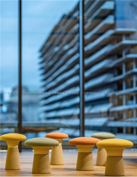 Кресло-пуф LD SEATING FUNGHI FU-50/50-N1 для посетителей
