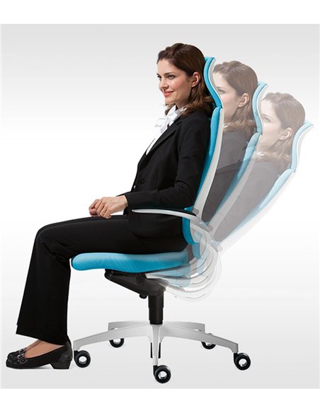 Кресло DAUPHIN INTOUCH IT-5420 эргономичное, тканевое
