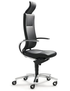 Кресло DAUPHIN INTOUCH IT-5420 эргономичное, кожаное