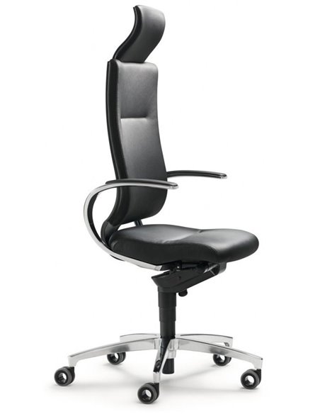 Кресло DAUPHIN INTOUCH IT-5420 эргономичное, кожаное