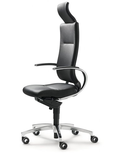 Кресло DAUPHIN INTOUCH IT-5420 эргономичное, кожаное
