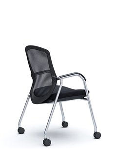 Кресло Okamura Contessa Guest chair для посетителей на ножках 2