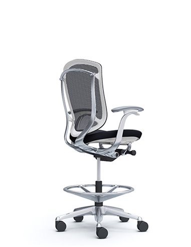 Кресло OKAMURA CONTESSA SECONDA HIGH POLISHED, с подставкой для ног