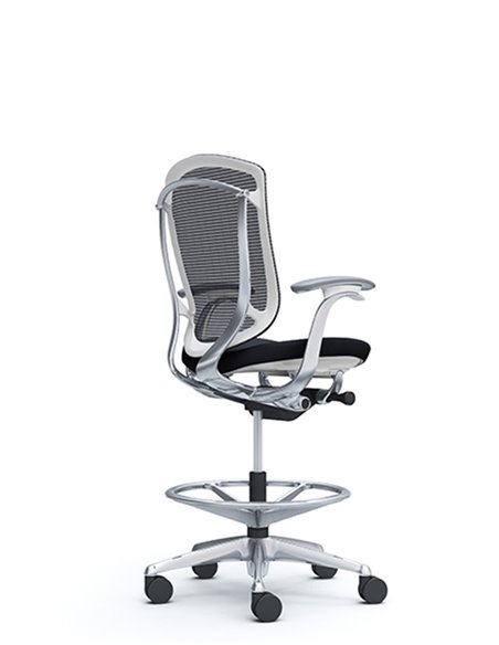 Кресло OKAMURA CONTESSA SECONDA HIGH POLISHED, с подставкой для ног