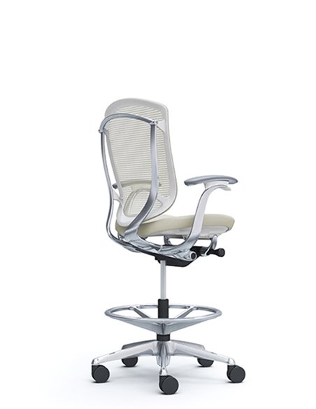 Кресло OKAMURA CONTESSA SECONDA HIGH POLISHED, с подставкой для ног