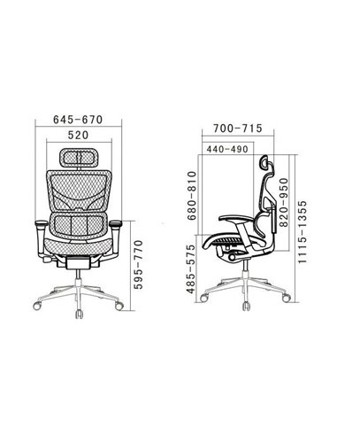 Кресло DUOREST Expert Sail (SL-01) для руководителя, эргономичное, цвет черный