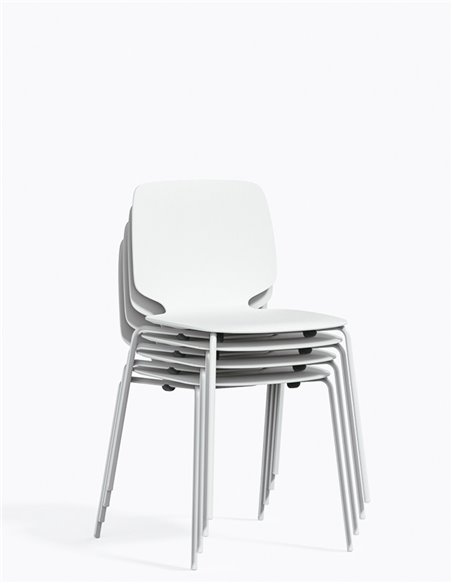 Стул PEDRALI BABILA 2730 белый