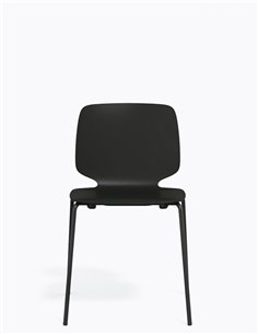 Стул PEDRALI BABILA 2730 черный 2